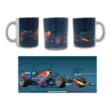 Taza Auto Formula 1, Red Bull, Checo Pérez De 325ml.