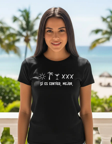 Blusa Bad Bunny Si Hay Sol Hay Playa Emojis Moda Tendencia