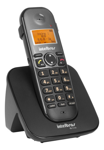 Telefone Sem Fio Digital Ts 5120 Intelbras Com Bina Viva Voz