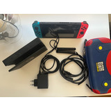 Nintendo Switch Standard Color Rojo Neón/azul Neón/negro