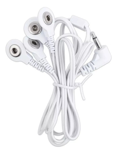 Cable Electrodos 4 Salidas Y Plug De 3.5mm Terapia Ems Tens