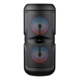Bafle Bocina Dual 4 Portátil Bluetooth Usb Control Audiobox