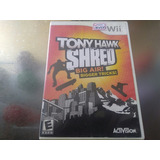 Juego De Wii Original,tony Hawk Shred.