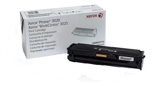 Toner Xerox 106r02773 Negro Phaser 3020 3025 Original 1500pa