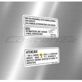Calcos Tanque Honda Bros 125, Cg, Otras. Advertencias Brasil