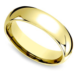 Alianza Anillo Oro 18k S/costura Casamiento Compromiso 6grs