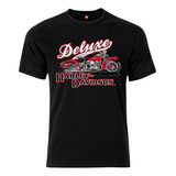 Remera Estampada Varios Diseños Moto Harley Davidson 4