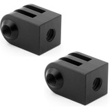 Adaptadores De Montaje De Trípode De Aluminio P/gopro, 2 Pzs