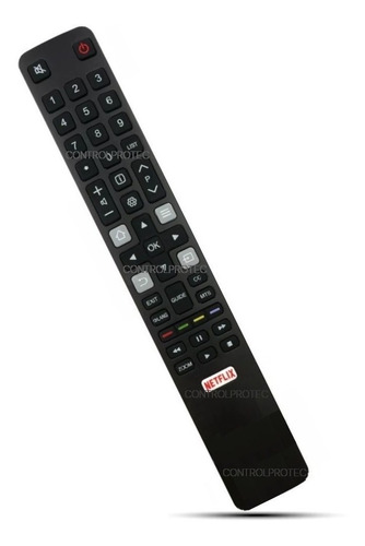 Control Remoto Smart Tv Tcl Rca Hitachi Le32smart14 Netflix