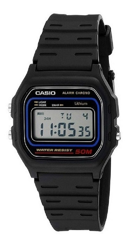 Reloj Casio Sumergible W-59-1v Origi. Local Barrio Belgrano