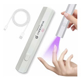 Linterna Uv Led Recargable Potente Soft Gel Uñas Portátil