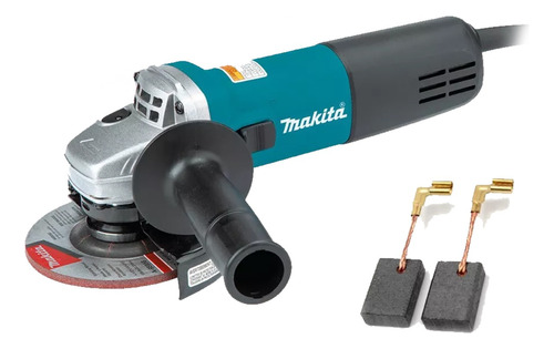 Esmeriladora 9557nb + Set De Carbones Cb-325 1950012 Makita