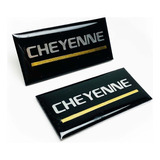  Emblemas Chevrolet Cheyenne Laterales  1991-1998.