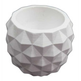 Maceta De Yeso Ceramico Piña X 5 Unidades 