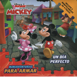 Libro Un Dia Perfecto Mickey Disney Con Rompecabezas