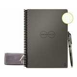 Rocketbook Reusable Notebook Space Gray Executive Size