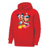 Buzos Busos Navidad Navideño Minnie Y Mickey Mouse Parej Cap