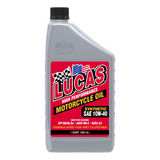 Lucas Oil Aceite Sintético Para Motocicleta  Sae 10w-40 Ma.