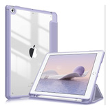 Estuche Smart Case Cristal Para iPad 9 Gen 10.2 