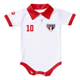 Body De Bebê São Paulo Camisa Polo Torcida Baby