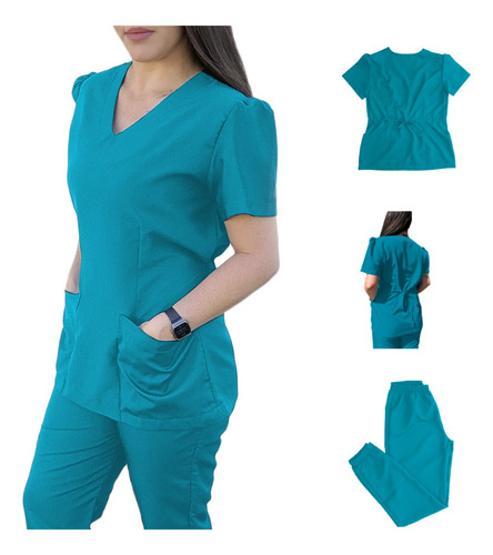 Conjunto Hospitalar Pijama Cirúrgico Gabardine - Feminino