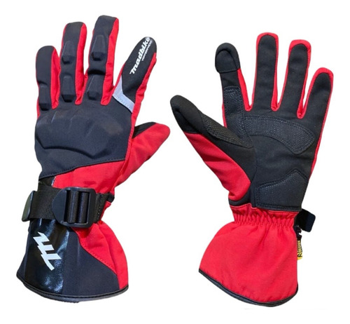 Guante P/ Moto Madbike Touch C/ Proteccion De Invierno