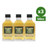 Pack 3x Miniatura Whiskey Irlandes Tullamore Dew 50cc 