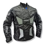 Chaqueta Proteccion Motociclista Tipo Escolta Antifricción