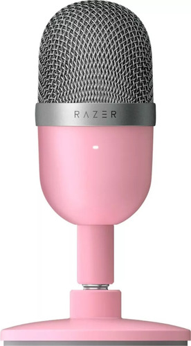 Micrófono Razer Seiren Condensador Supercardioide Rosa