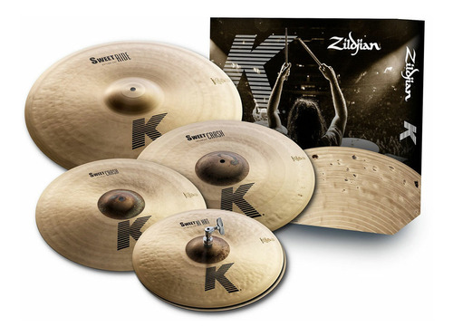 Platillo Pack Zildjian K Sweet Ks5791 Color Dorado