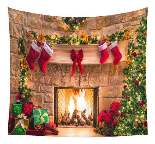 Fondos Navideños For Fotos Con Escena De Chimenea Navidad