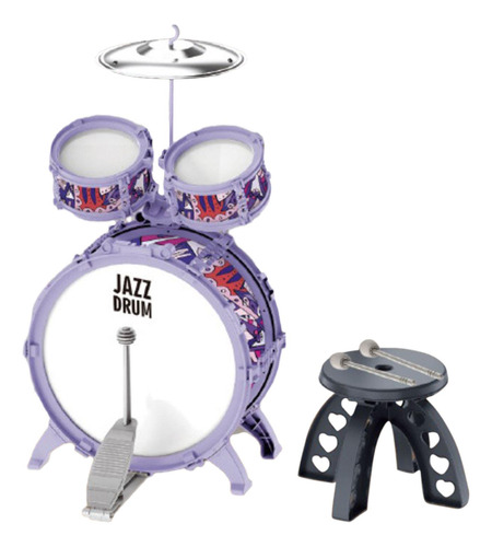 Juego De Batería De Jazz Para Niños, Juguete De Estilo A