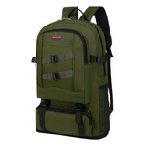 Mochila Deportiva Viaje Escolar Back Pack Táctica 1596 Xsh Color Verde Militar