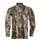 Camisa Chalay Realtree Manga Rollup Respirable Camo Forest