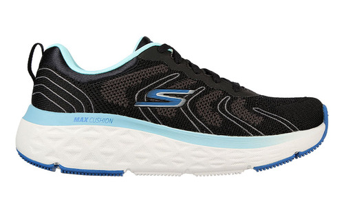 Tenis Mujer Skechers Max Cushion  Delta - Negro-azul