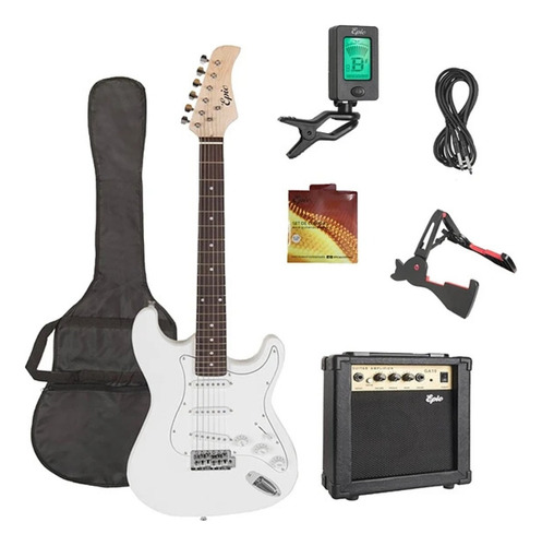 Pack Guitarra Eléctrica Pro Con Amplificado 10w Epic