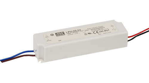 Meanwell Lpv-35 - Fonte De Alimentação Chaveada 35watts Led