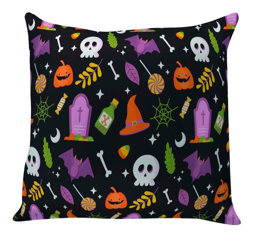 Fundas Halloween Pack De 4 De 50x50cm