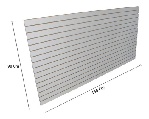 Panel Ranurado - 91x137 Cm (tipo Rapiwall / Practiwall)