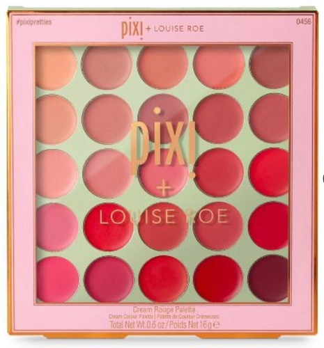 Pixi + Louise Roe Paleta De Labios Y Mejia, Crema 6 Oz