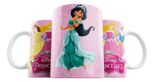 Taza De Princesas - Disney  - Diseño Exclusivo - #7