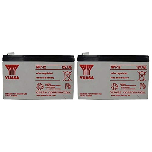 Batería Np712 De 12v Y 7ah (paquete De 2)