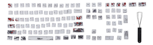 Fundas De Teclado Keycaps Pbt Para Sublimación De 5 Caras, 1