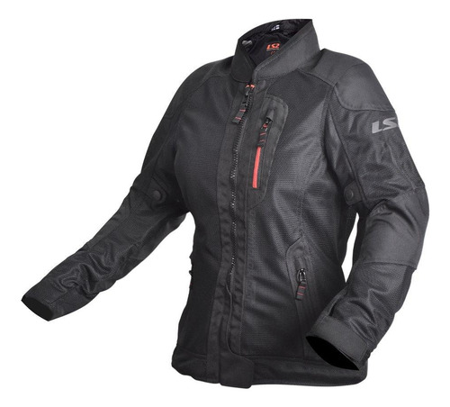 Campera De Mujer Ls2 Alba Lady Verano Ventilada Moto Delta