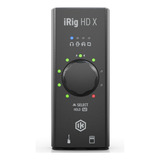 Irig Hd X Interface De Audio Universal Ik P/guitarra E Baixo