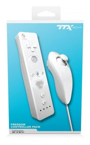 Paquete De Controles Freedom Ttx Tech Par Wii Y Wii U Blanco