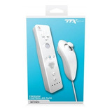 Paquete De Controles Freedom Ttx Tech Par Wii Y Wii U Blanco