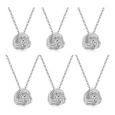 Dhqh Juego De 6 Regalos Para Damas De Honor Collar Con Colga