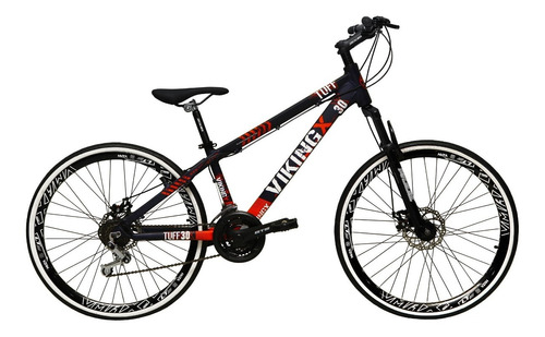 Bicicleta Aro 26 Vikingx Tuff 21v Alumínio Freio Disco Vmaxx