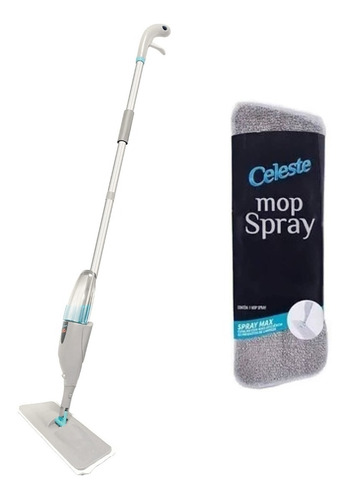 Mop Spray Com Reservatório E Refil Microfibra Rodo Magico